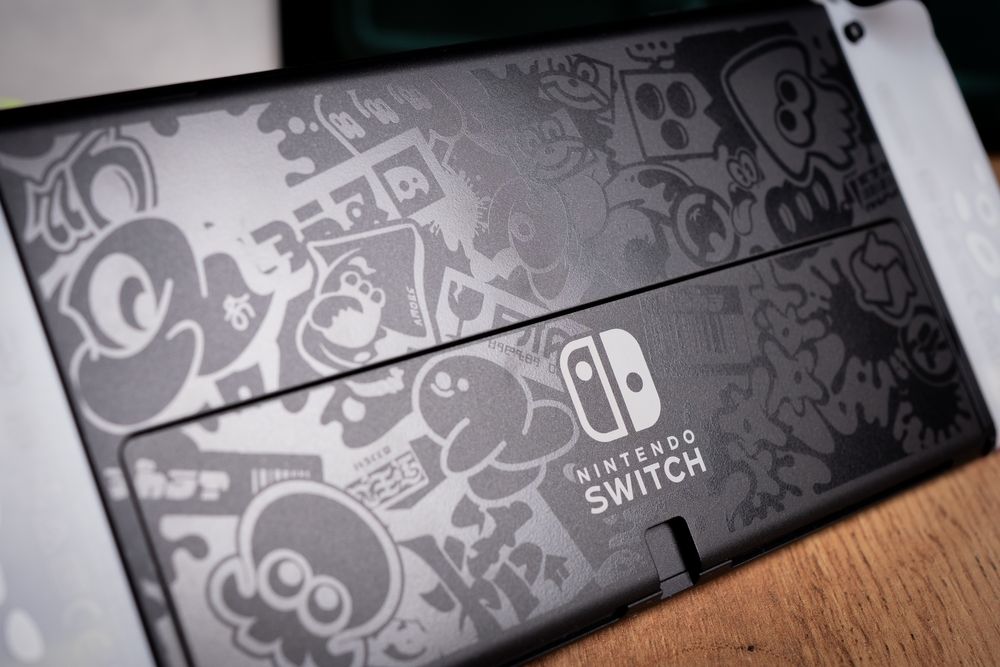 Nintendo Switch OLED Splatoon Limitowana mega zestaw