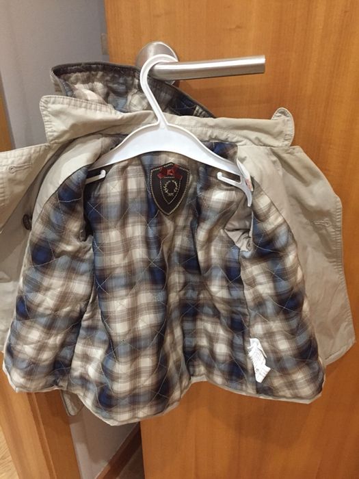 Casaco (trench-coat) Menina Zara 9/12meses