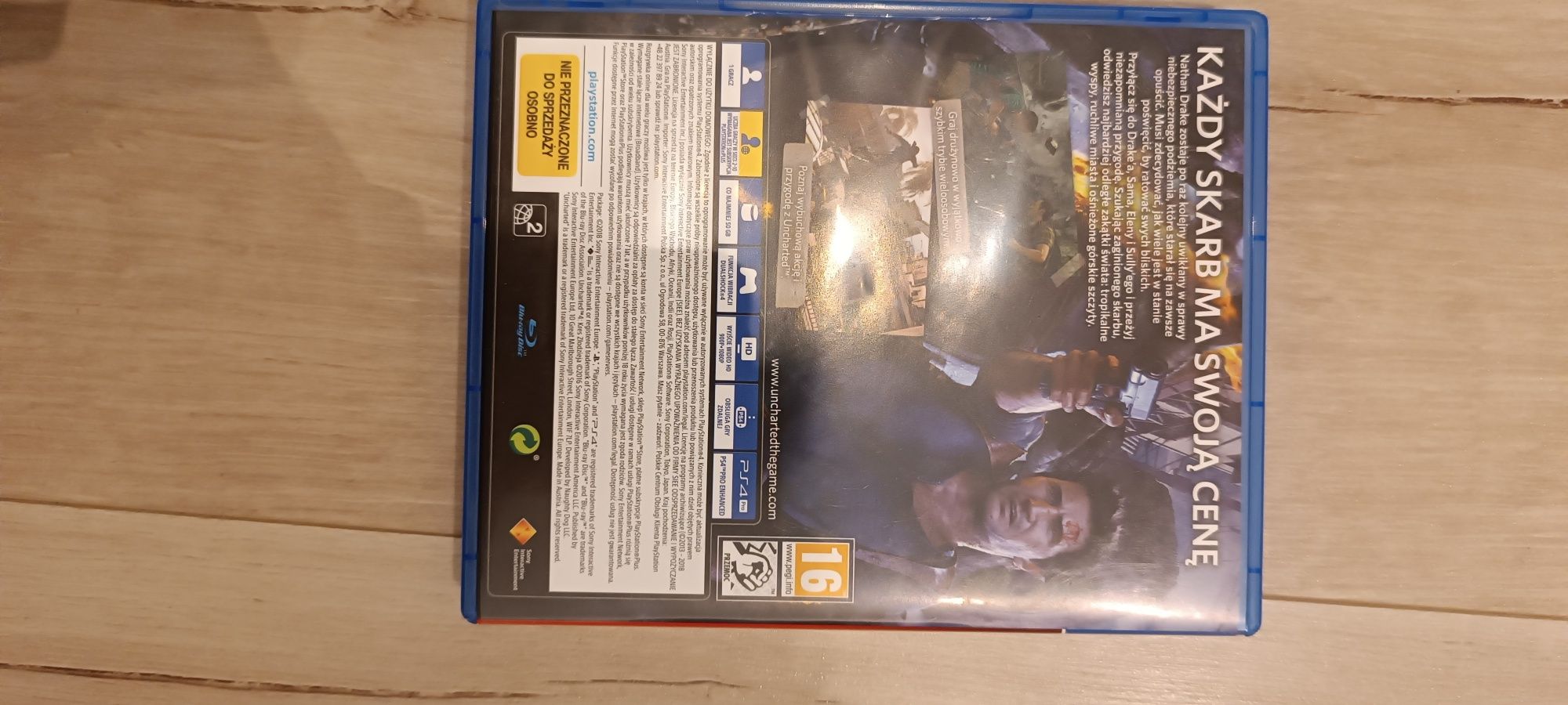 Uncharted kres złodzieji 4 na ps 4