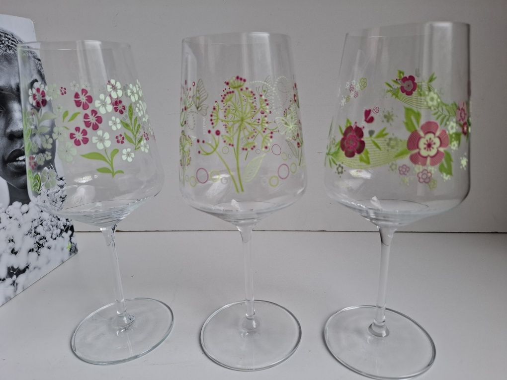 Ritzenhoff Hugo- kieliszki do aperitifu motyw kwiatowy- 3szt- 544ml