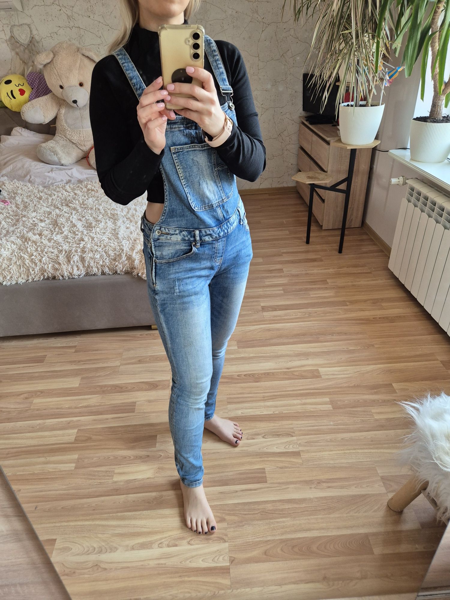 Ogrodniczki damskie M