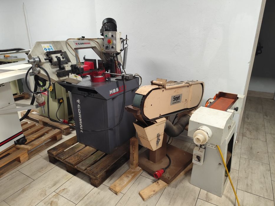 Szlifierka taśmowa do metalu piła frezarka wiertarka tokarka TuD Jazon