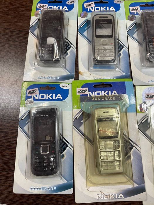 Корпуса Nokia все по 150 грн