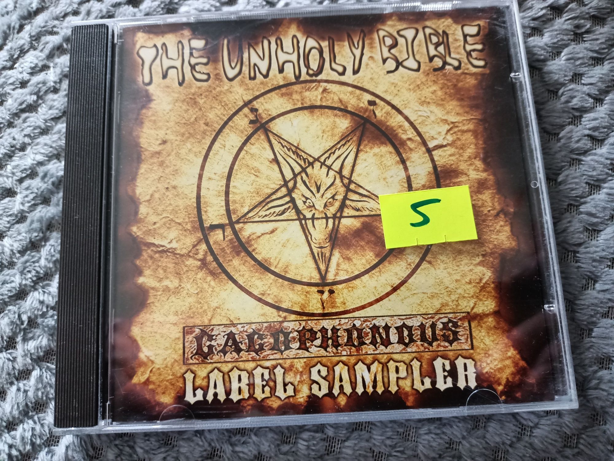 Various - The Unholy Bible (CD, Comp)(black, death)(ex)