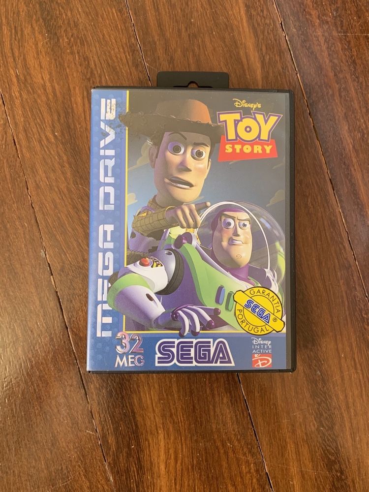 Jogo Toy Story Mega Drive com caixa e manual original