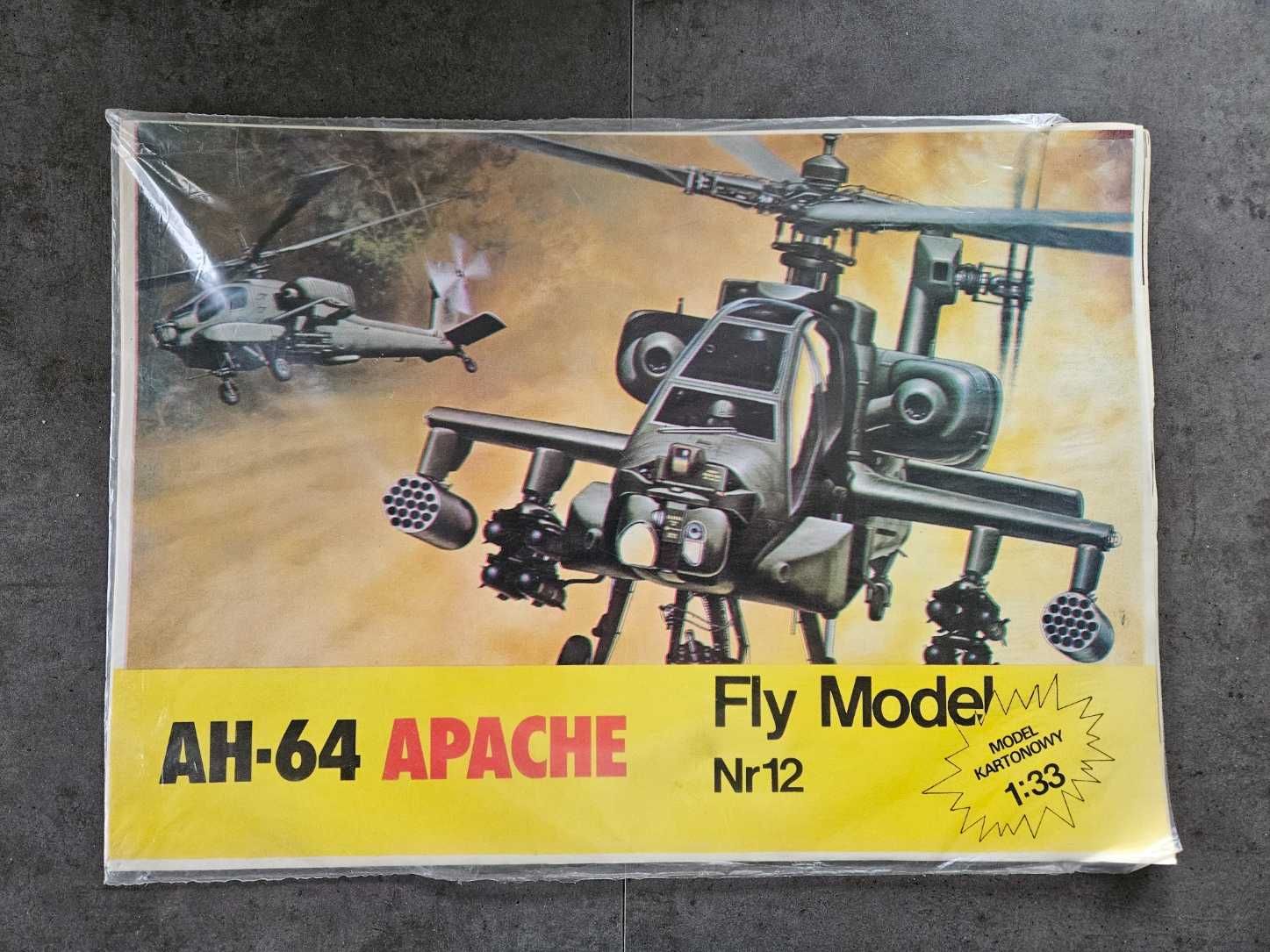 Model papierowy APACHE AH-64