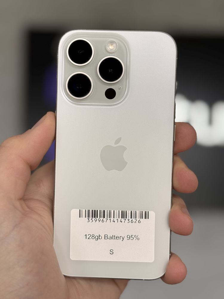 RATY 0% iPhone 15 Pro 128GB BATERIA 95% GWARANCJA 12 miesięcy!!!