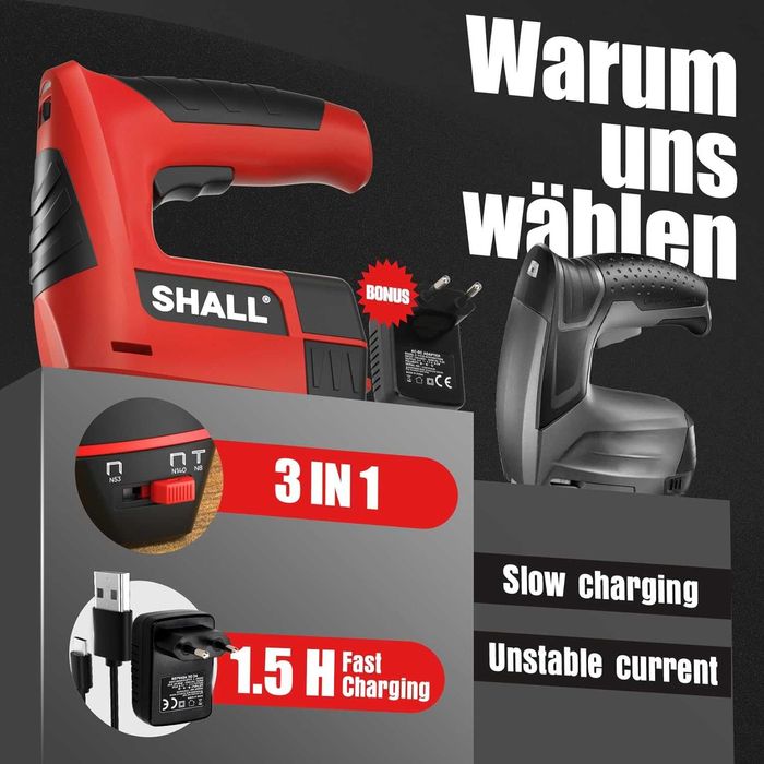 Taker SH112006EU zszywacz elektryczny 3 w 1