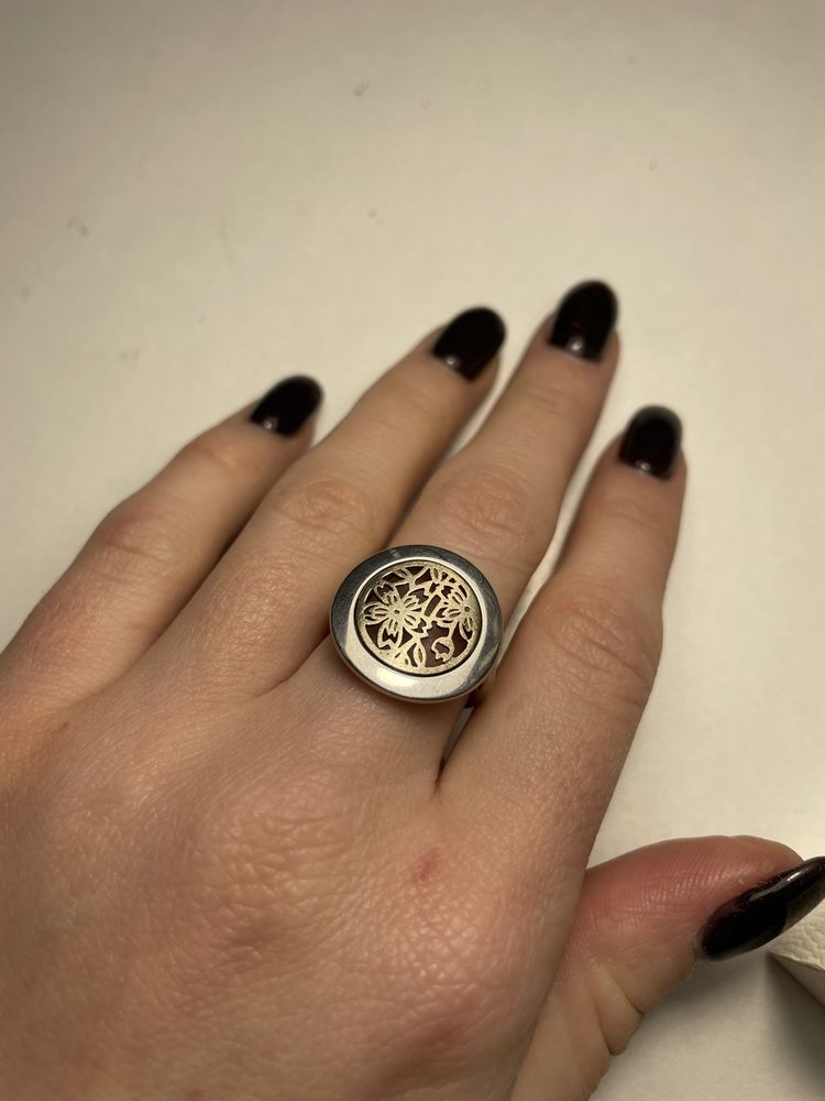 Перстень кольцо срібло золото вишиванка