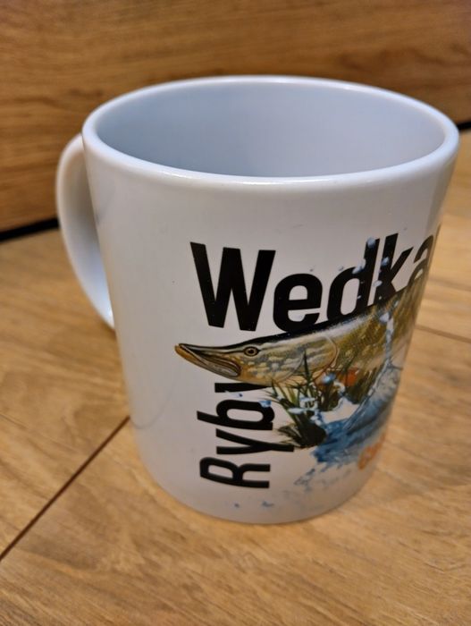 Nowy kubek wędkarstwo ryby