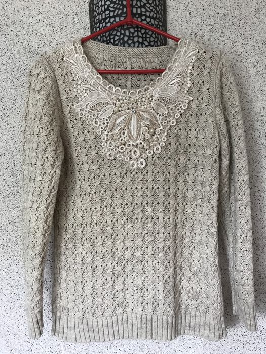 Тепла жіноча турецька кофта, светер 46 роз