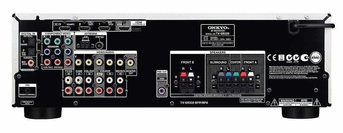 Amplituner AV Onkyo
TX-SR309