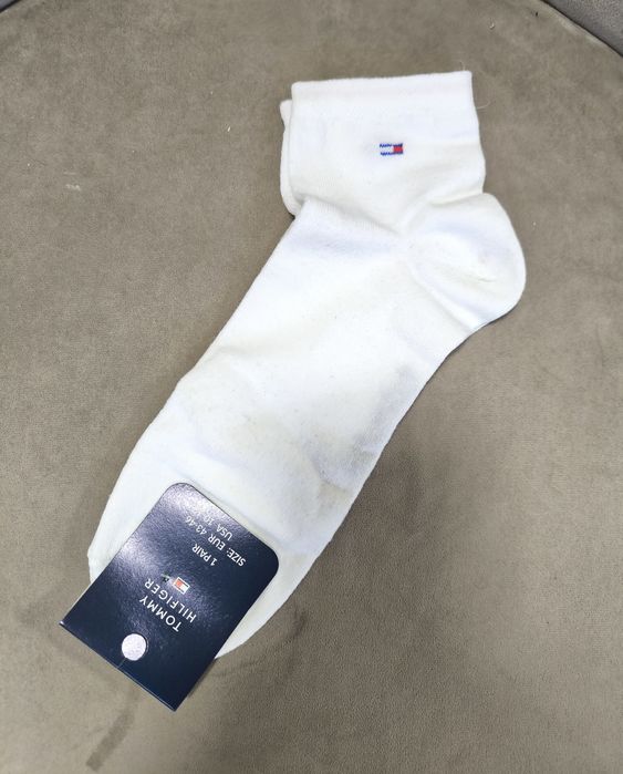 Носки шкарпетки чоловічі мужские tommy hilfiger білі белие