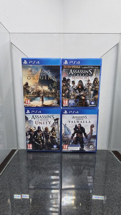 Pack 4X Assassin's Creed Unity Syndicate Valhalla Origins PS4