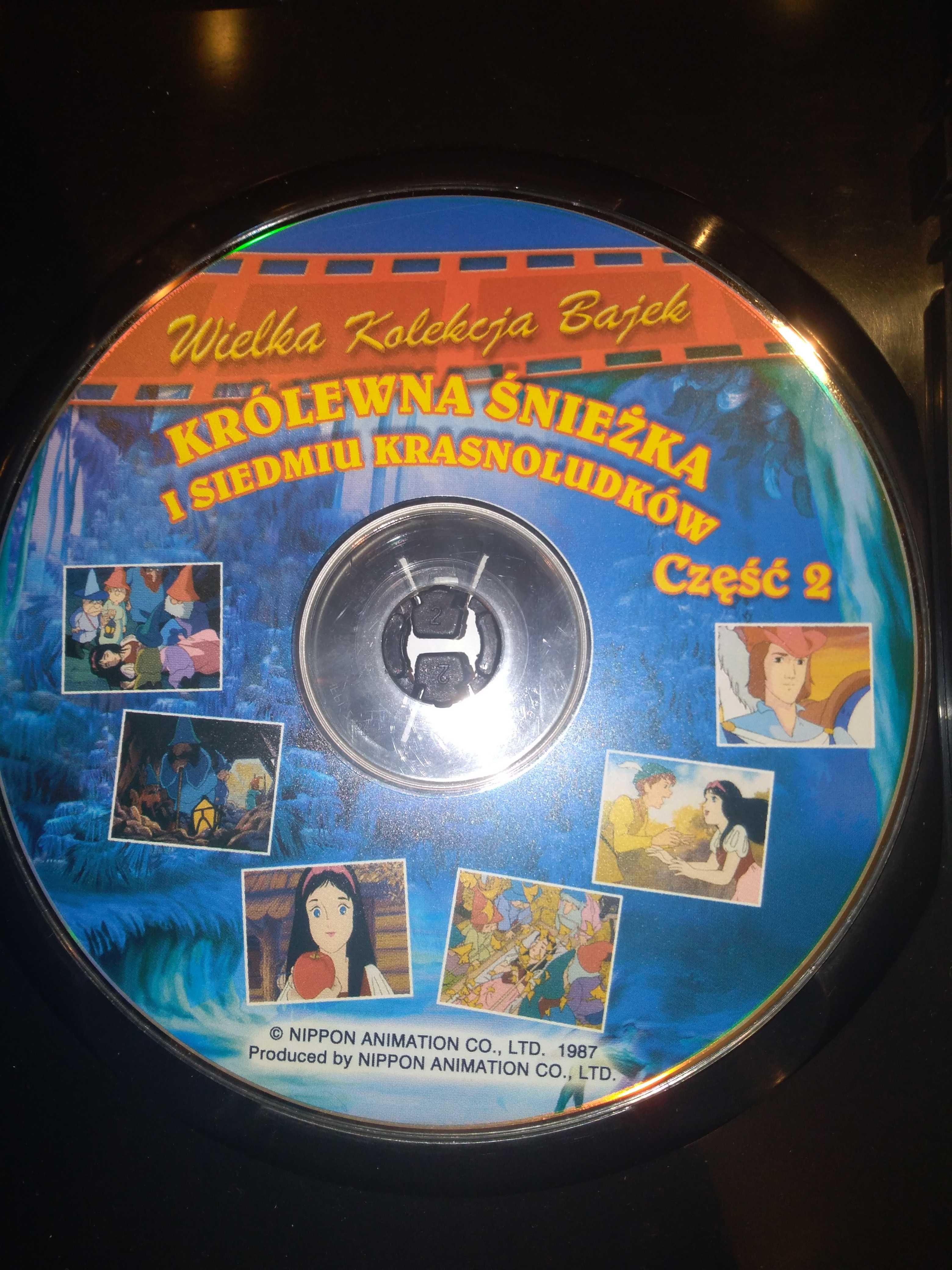 Królewna Śnieżka i siedmiu krasnoludków - film DVD, bajka dla dzieci