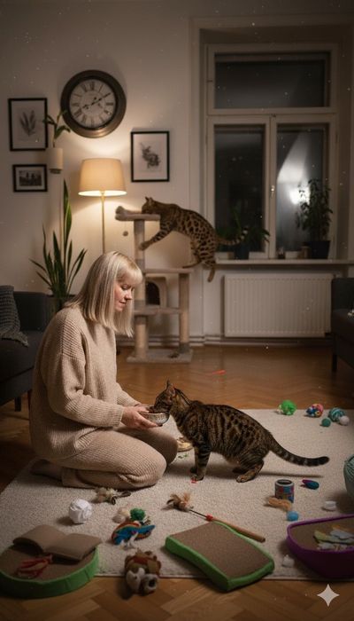 Перетримка котів