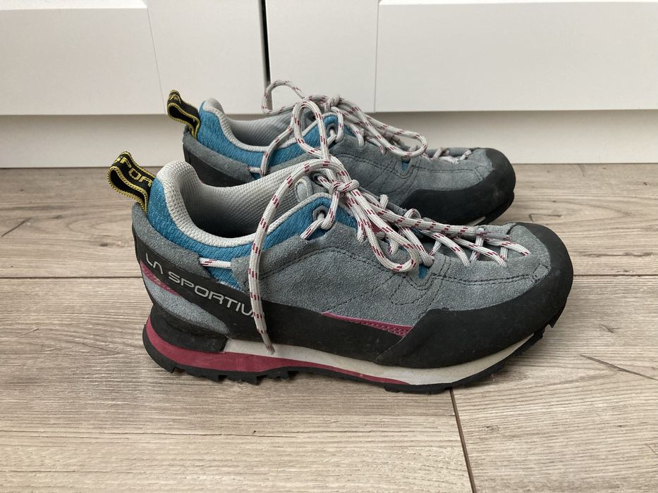 buty górskie trekkingowe Trekkingi Boulder X Szary