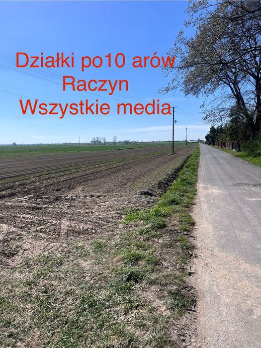 Działka budowlana Raczyn 10 Arów