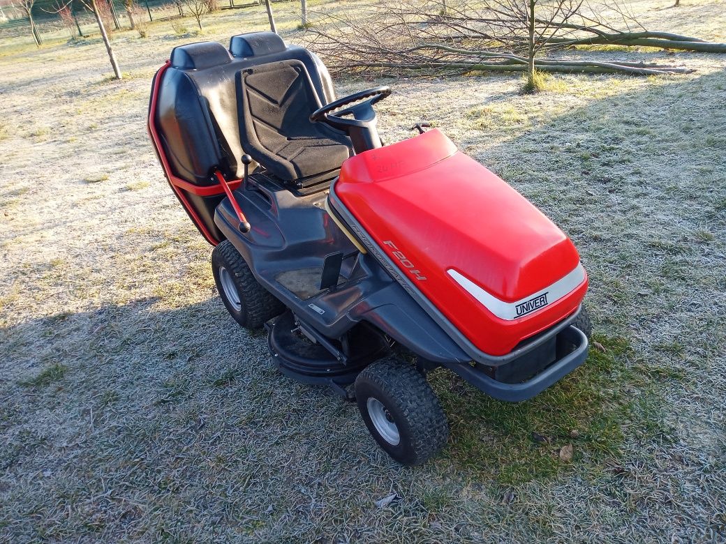 Traktorek kosiarka 20hp 2 cyl pompa oleju duży kosz automat