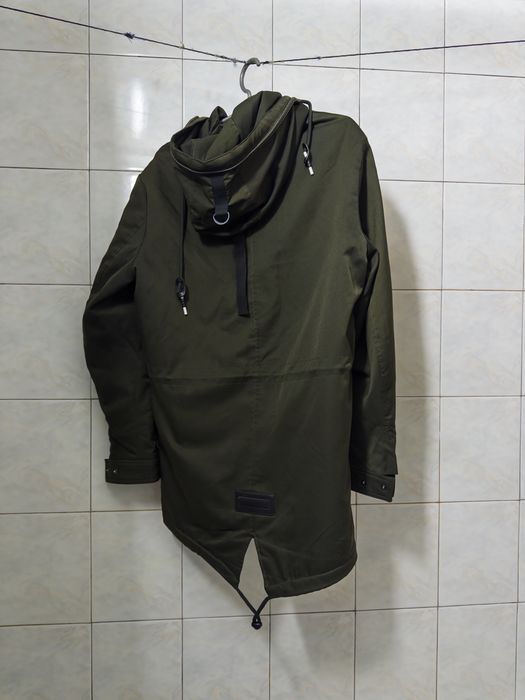 Парка цвета хаки