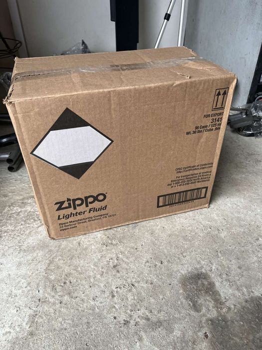 3 шт. Zippo USA бензин