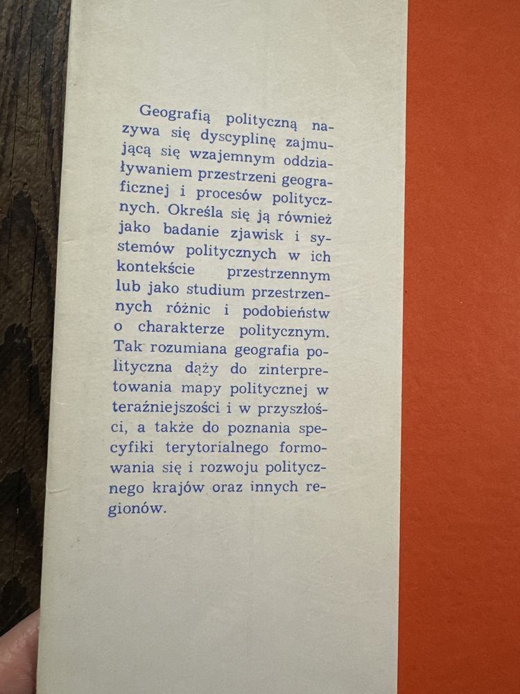 Józef Barbag „Geografia polityczna ogólna”