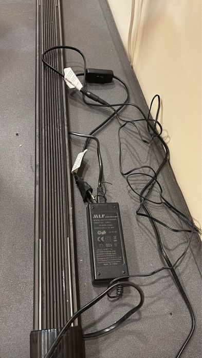 Calha de iluminacao aquario