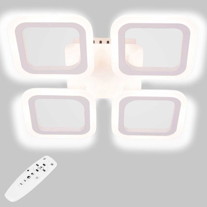 LED люстри, лампи, світильники з пультом, 3 режими. Гарантія 12 міс