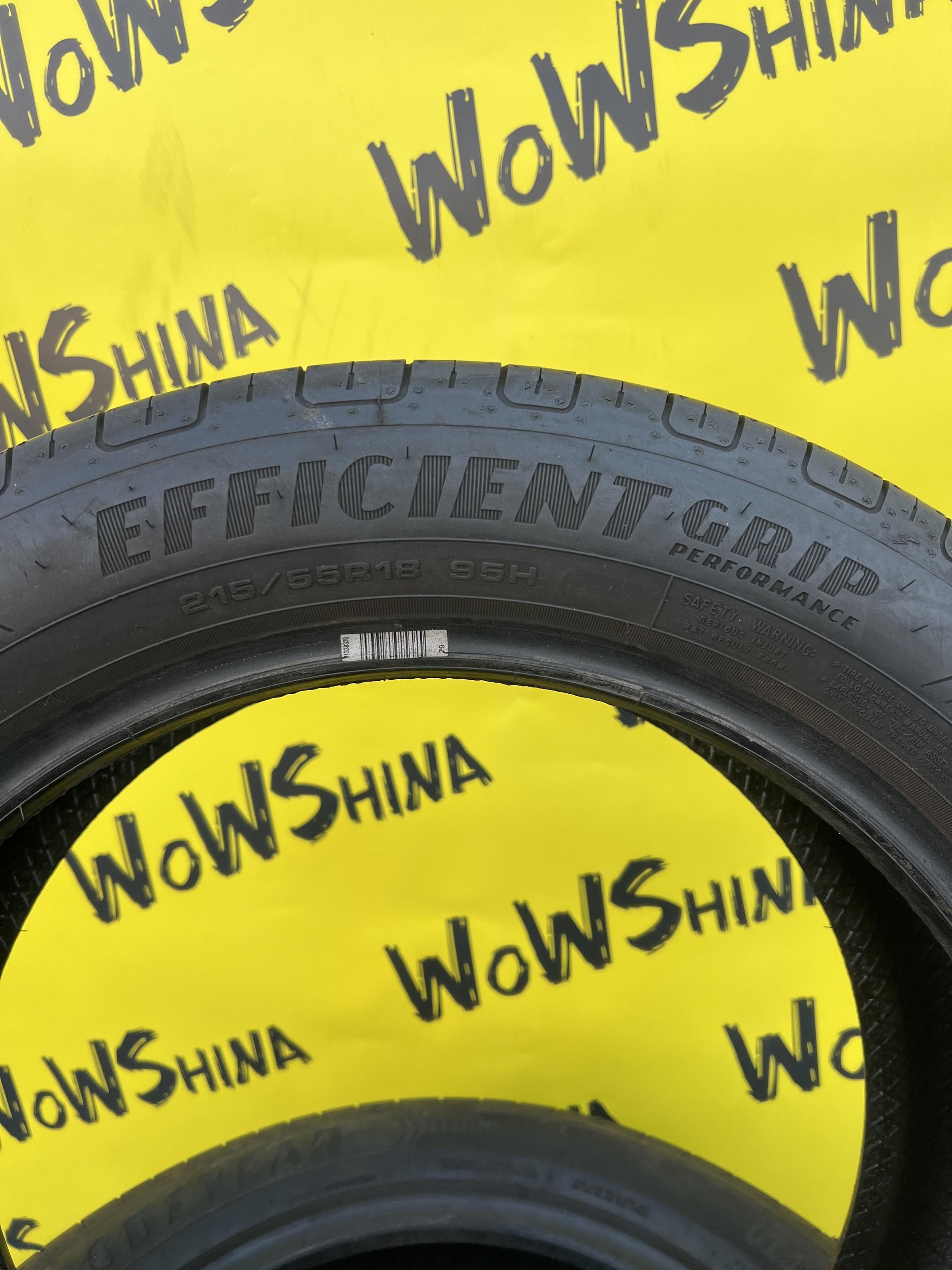 215 55 18 GoodYear Efficent Grip Perfomance 2022 Літо