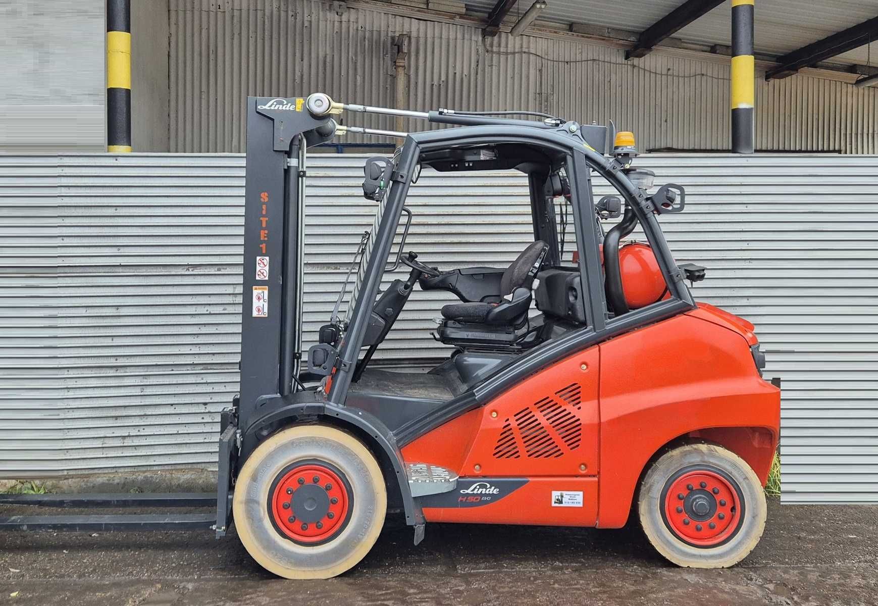Linde H50-600 • TRIPLEX • 2016r • 5590 mtg • wózek widłowy • leasing