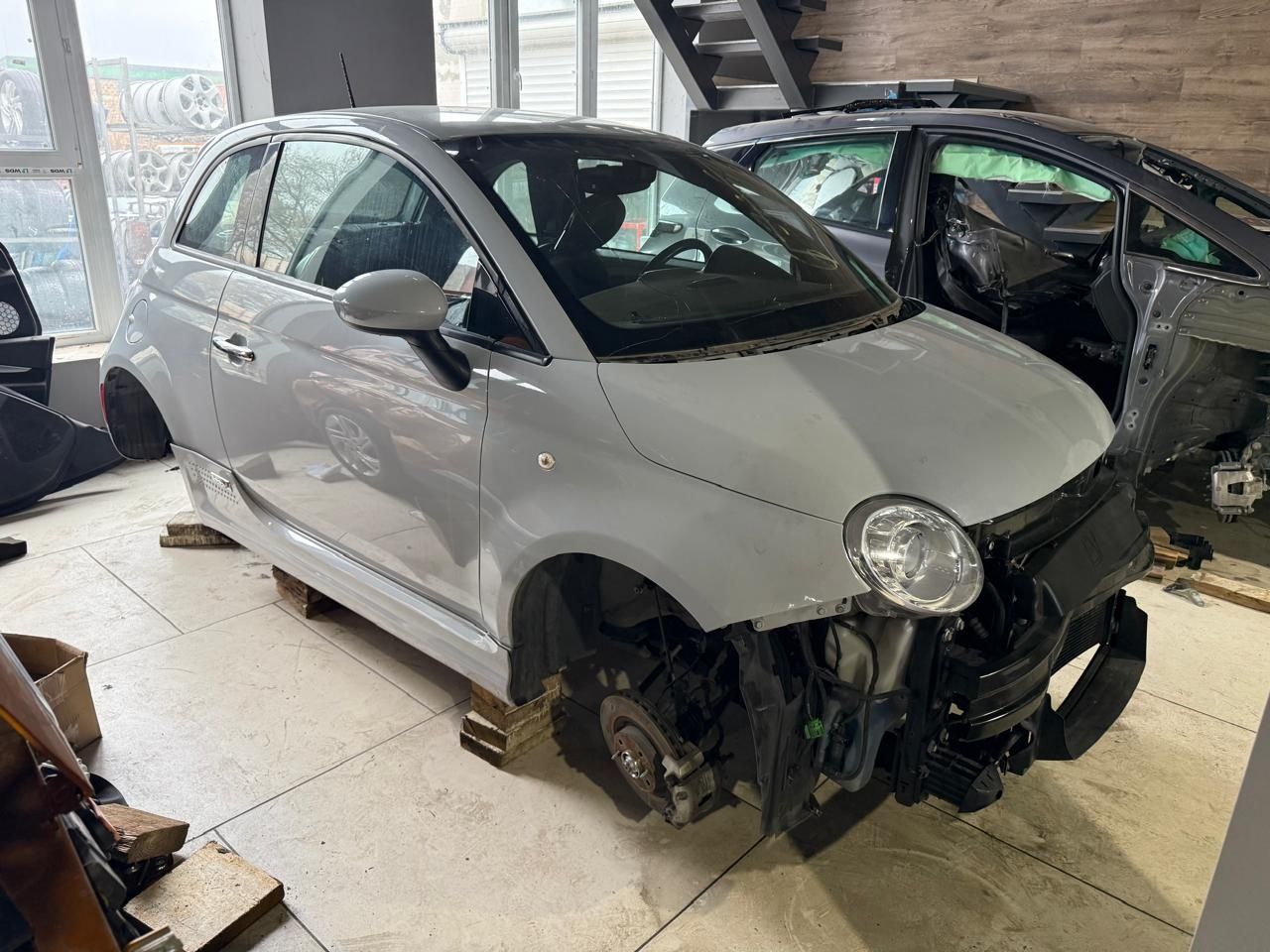 Разборка Fiat 500e электро