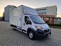 Fiat Ducato 180KM Max Kontener Izoterma Kamper Van Webasto Łóżko Klima