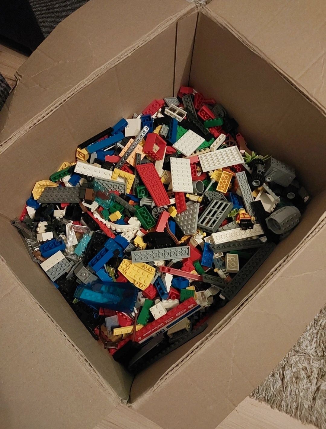 Klocki LEGO (zmieszane)