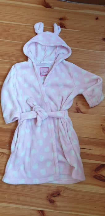 Чудовий махровий халат на вашу принцесу, 122( 6-7 років)