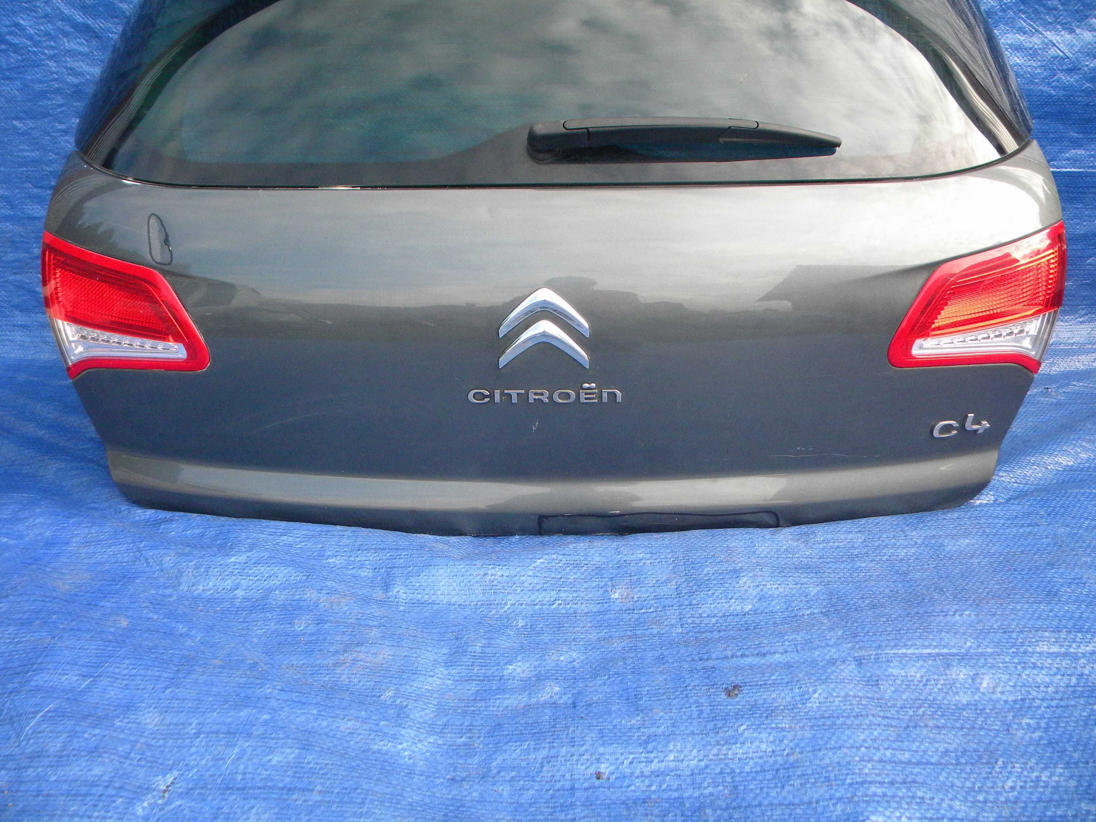 CITROEN C4 II B7 2011 KLAPA TYŁ Kompletna Spoiler Oryginał Opolskie