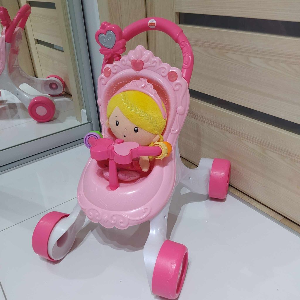 Pchacz wózek dla lalek Fisher Price