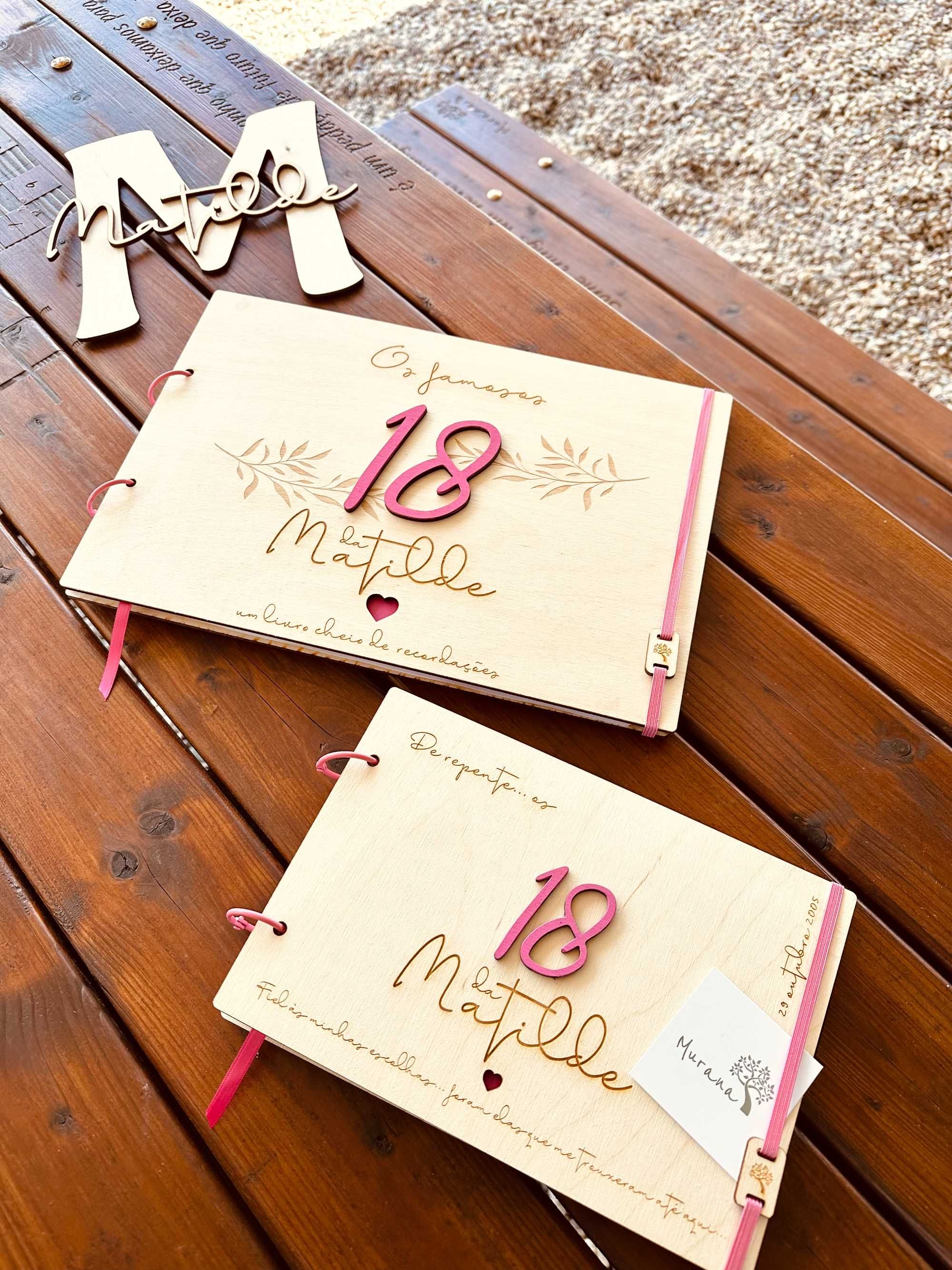 Livro de honra personalizado