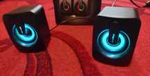 USB колонки с RGB подсветкой