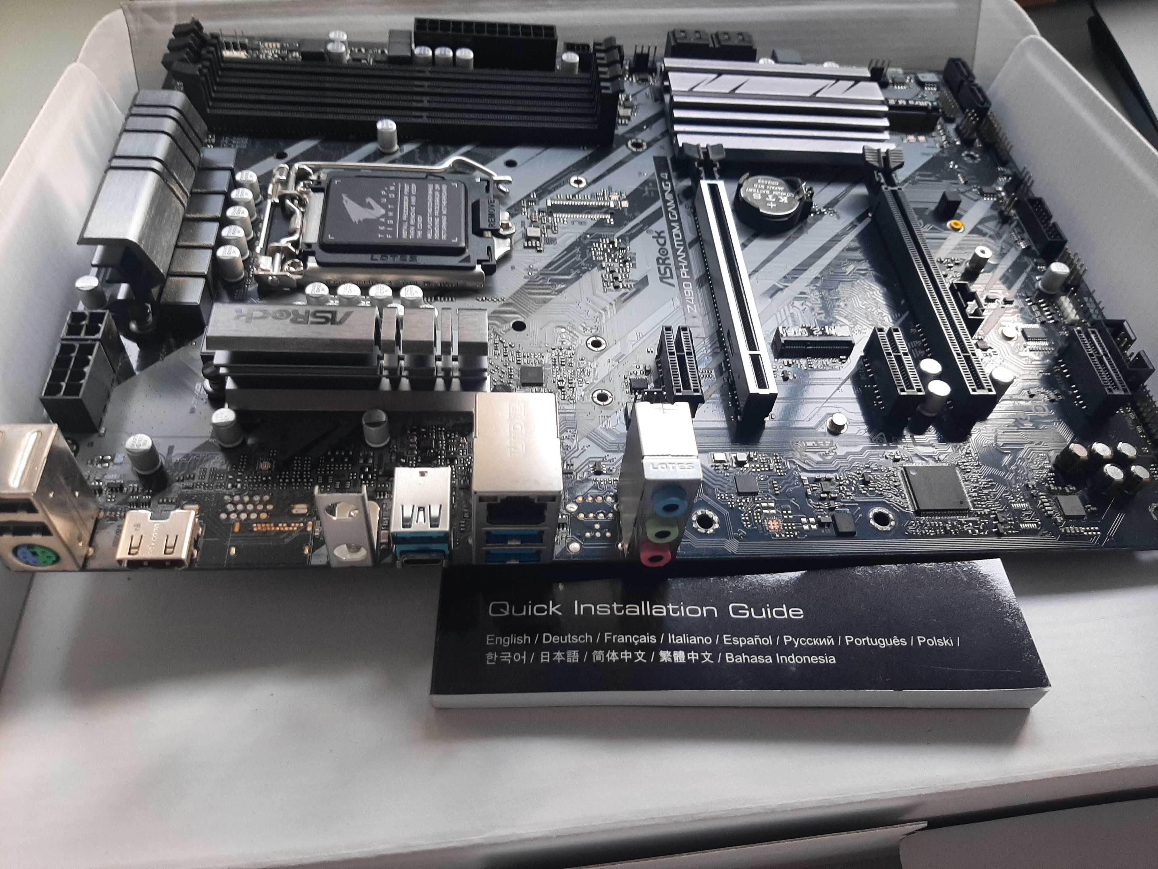 Motherboard ASRock Z490 phantom gaming 4