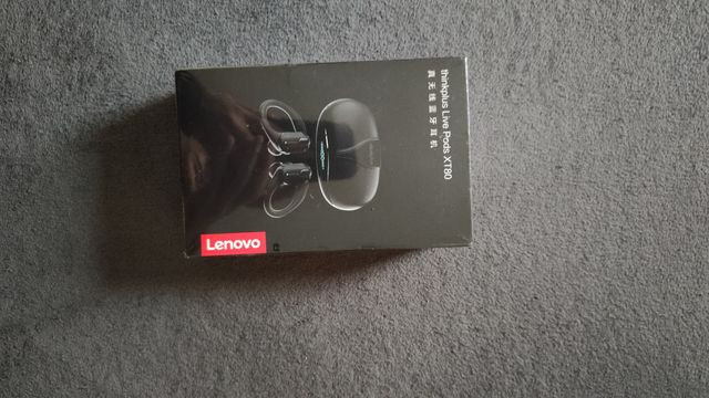 Nowe w folii słuchawki bezprzewodowe douszne Lenovo XT80