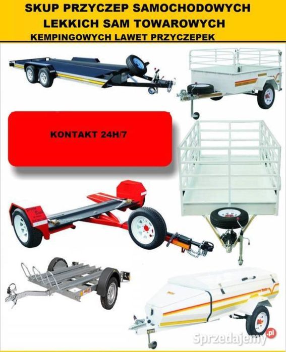 Najwyższe Ceny Skup Przyczep Kempingowych Lawet Typ Sam Towarowych