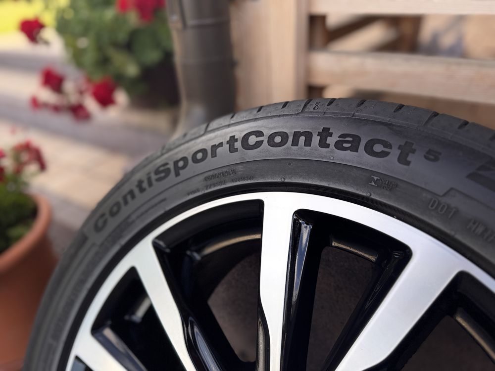 Felgi Koła 18 5x108 Oryginał Ford Kuga Opony Continental