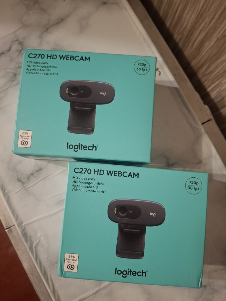 Web камера Logitech C270 3MP відео HD1280x720р (з мікрофоном) USB2.0 (