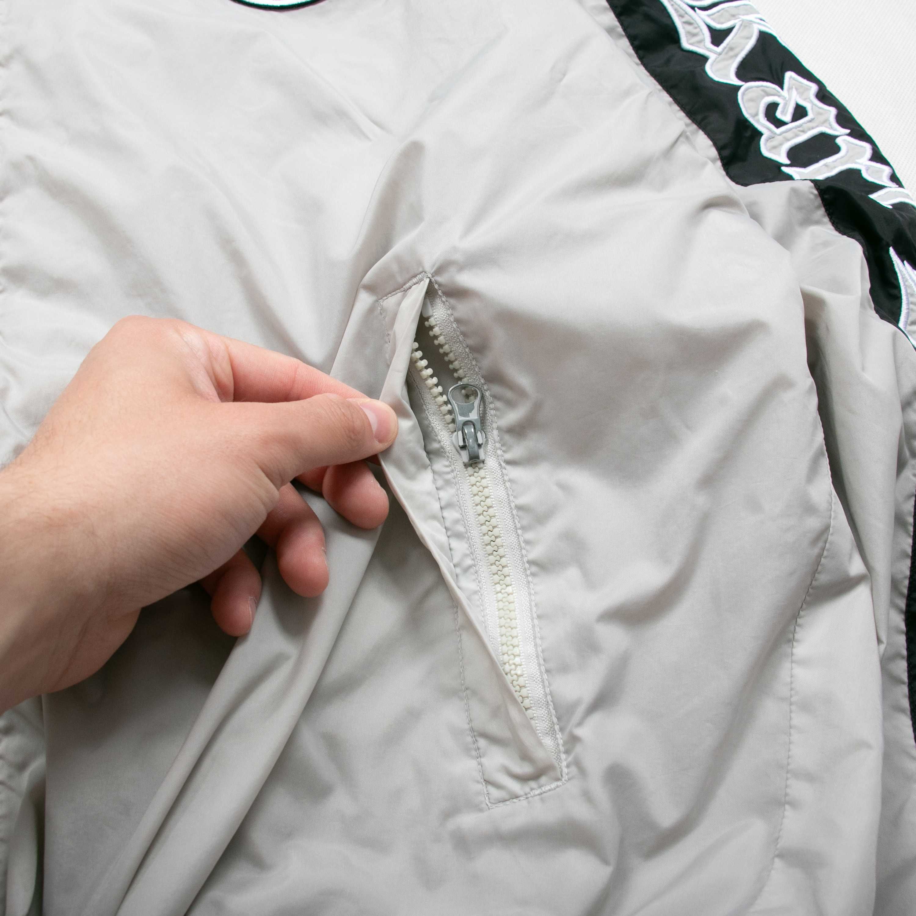 Karl kani y2k baggy kurtka wiatrówka XL trackjacket wysoka stójka
