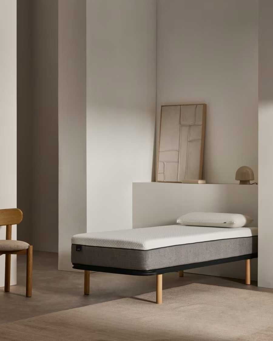 Podstawa materaca KAVE HOME Talo 90 x 200 cm + 4 nogi z litego drewna