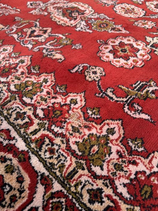 Натуральний килим червоний 3х2 м/ коврик натуральний , килим натуральр