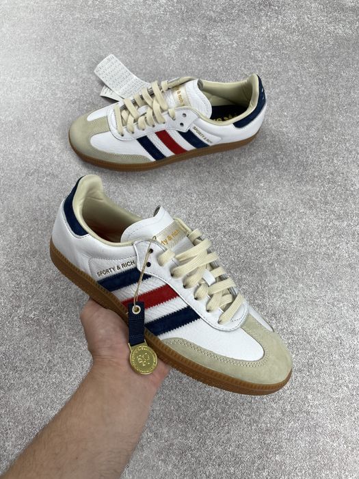 Sporty & Rich x Adidas Samba OG Olympic кросовки унісекс Оригінал