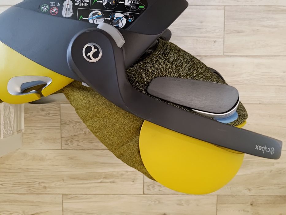 Cybex Cloud Z I-Size Plus Mustard Yellow 0-13 kg z bazą