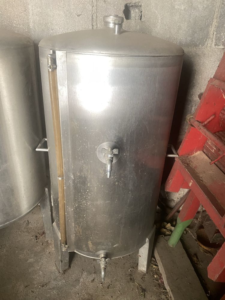 Cuba inox de 160lts