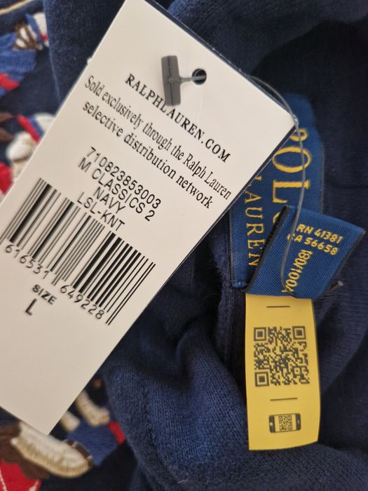 Polo Ralph Lauren bluza męska L Triple Pony